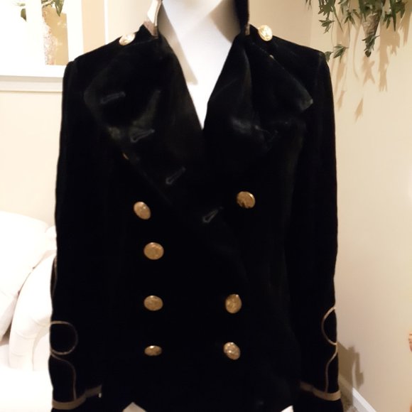 Denim & Supply Black Velvet Jacket NWT Sz M SOLD - Picture 6 of 16